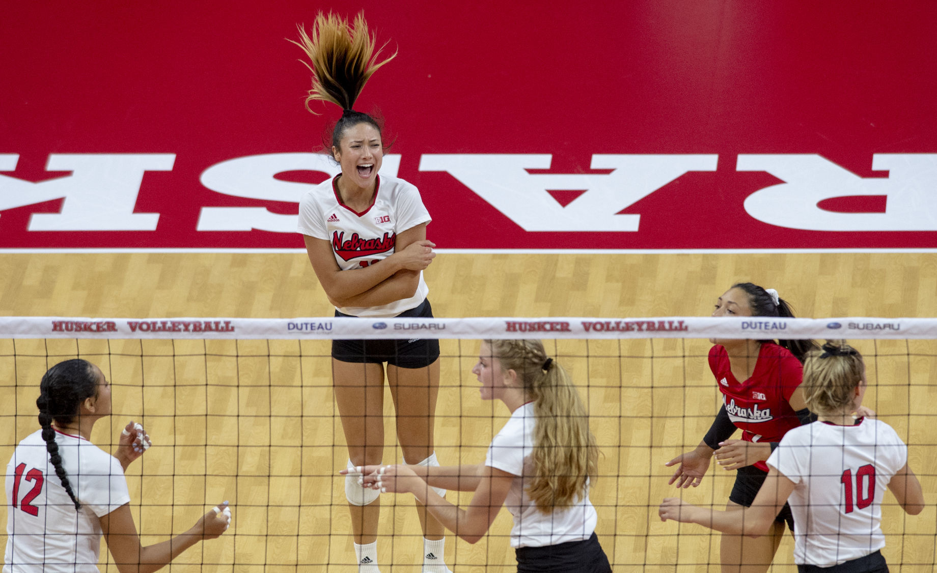 Nebraska volleyball vs. Wisconsin, 10.5